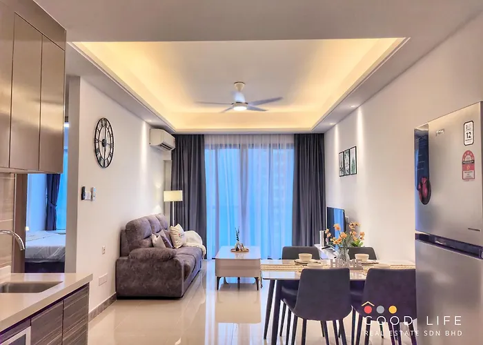 R&F Princess Cove 3Br, Jb Ciq, Shopping Malls, By Good Life Homestay
